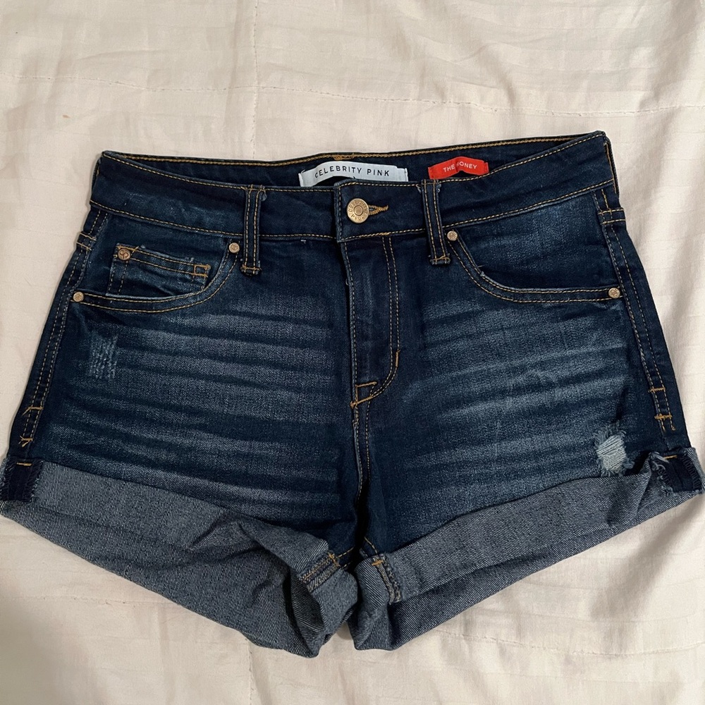 Dark blue Jean shorts